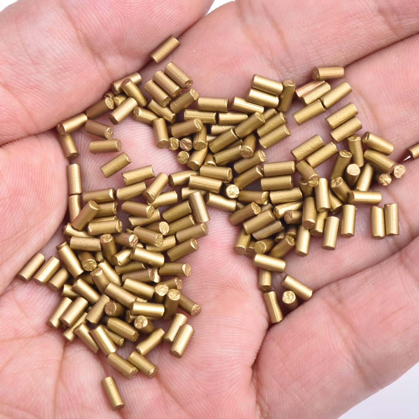 CooBigo (2.25mm) 60g/Pack(Approx450~500pcs) Ferrocerium Lighter Flint Stone for Petrol or Gas Lighters Accessories #FLQ178-B/G Gold